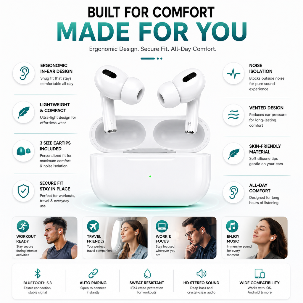 Pro 2 Clone Earbuds