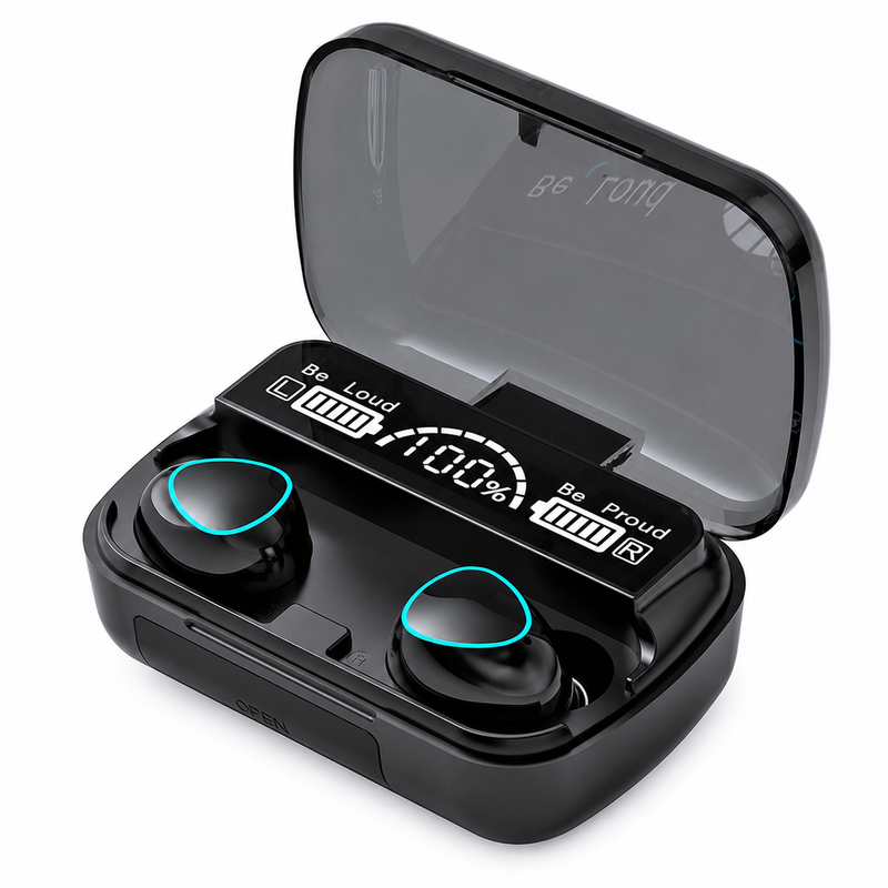 M10 Pro LED Digital Earbuds